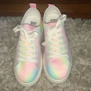 BP platform tie dye sneaker